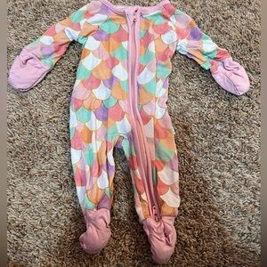 Little sleepies bamboo preemie onesie